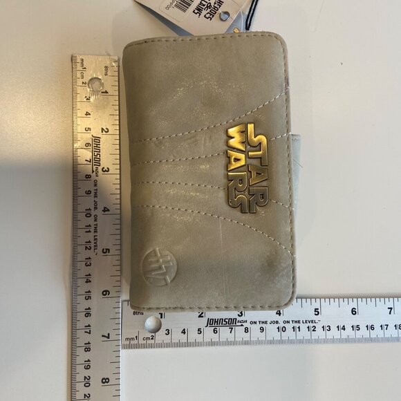 Star Wars Heroes & Villains Womens Faux Leather Wallet With Card Slots & Co - Picture 9 of 11